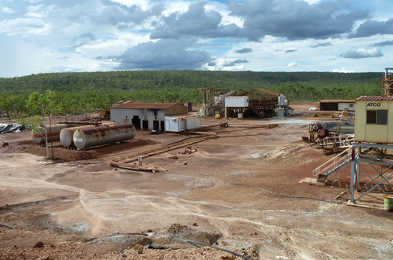 View of the plant looking north (2013) View of the plant looking north (2013)